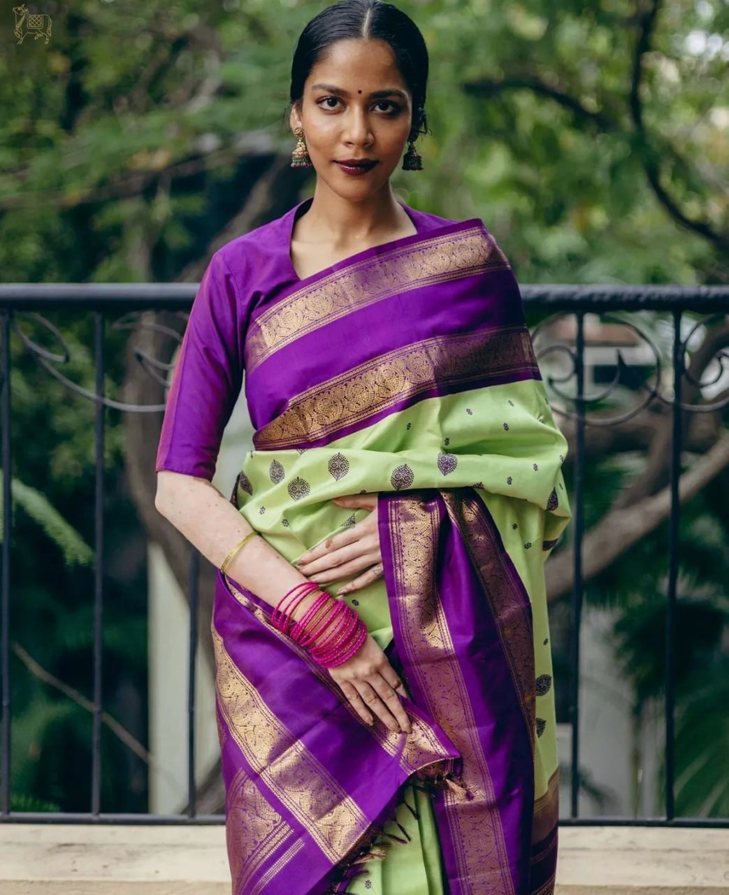 Elegant Banarasi Soft Silk Saree with Gold Zari Weaving & Rich Traditional Finish | 5.5 M Length | 1 Color | Premium Craftsmanship YNF