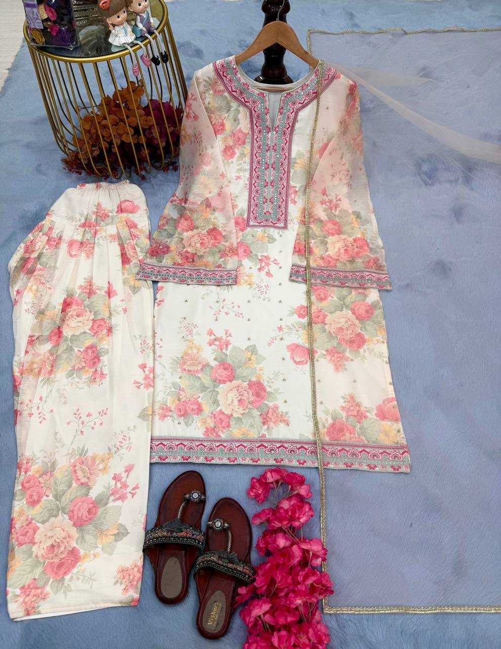 Floral Elegance Ensemble