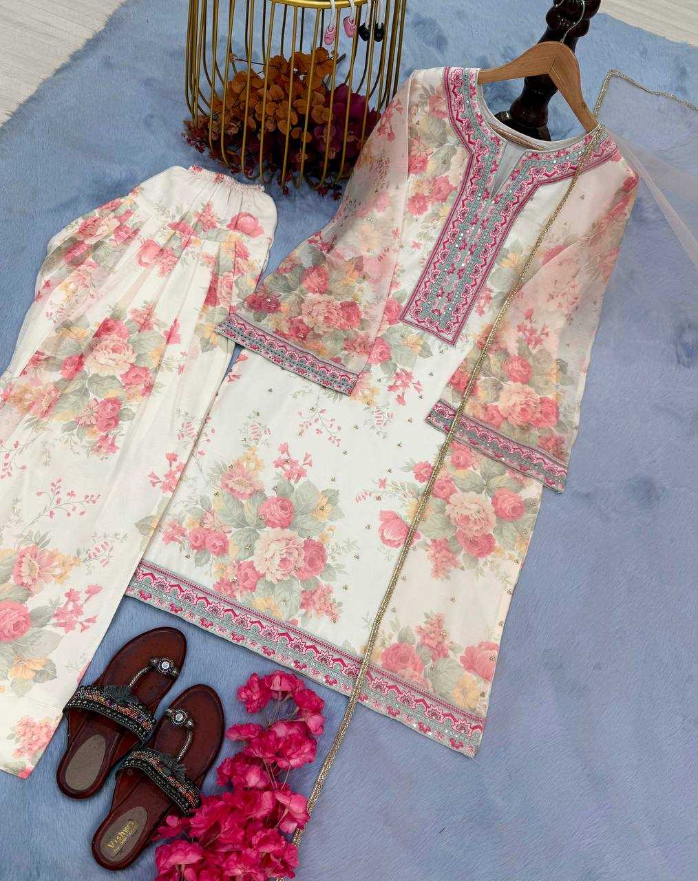 Floral Elegance Ensemble